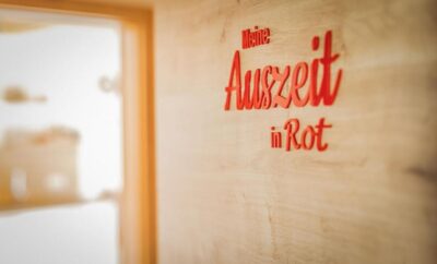 Ferienwohnung „Meine Auszeit in Rot“