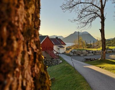 Stunning view of the fjord