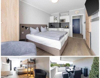 Modern fully equipped apartment for 2 people
