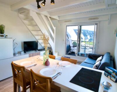 Duplex Appartement with a balcony