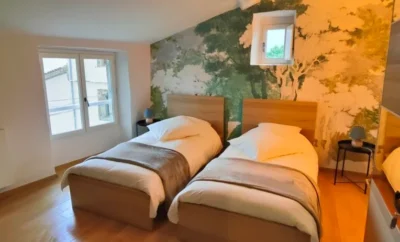 Room Chevalier Guiral with 2 single bed