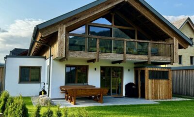 Chalet ‘Almblick Mit Sauna’ with Mountain View, Shared Pool and Wi-Fi