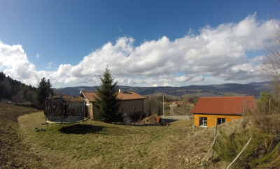 The chalet for 15 people.