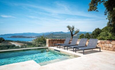 Stunning villa on the coastline with  two-floor